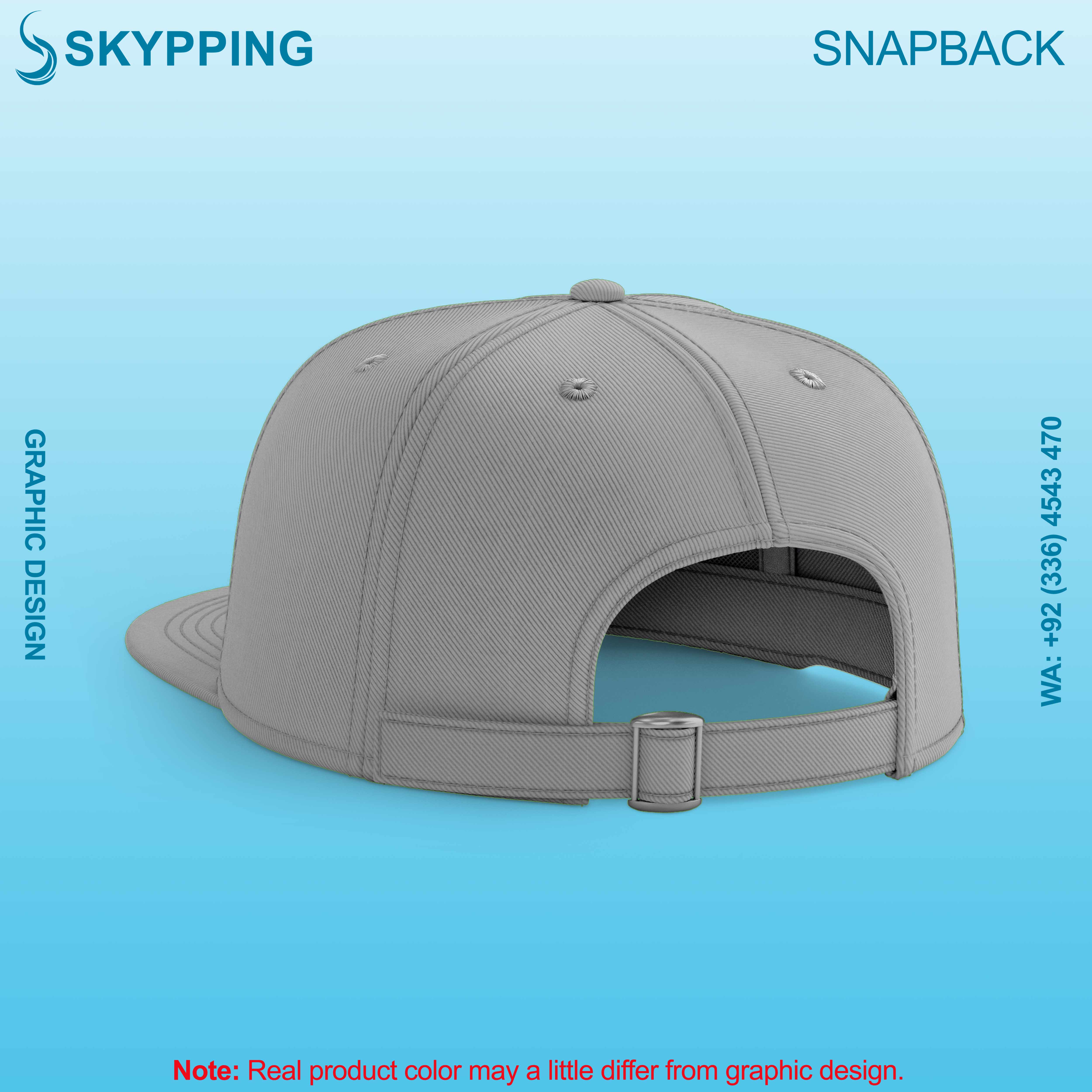 Snapback Hat - 5 Panel